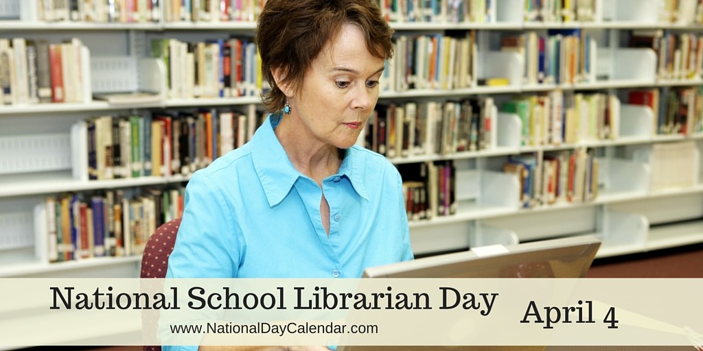 April 4 is National School Librarian Day Greenbriar LFL